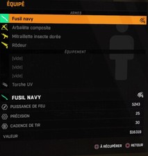 Dying Light - The Following[PS4/PS5] Pack 4 armes MOD unlimited ammo !!