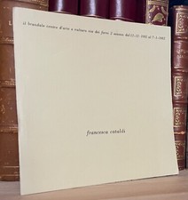 Francesca Cataldi invito mostra Il Brandale Centro d'Arte e cultura Savona 1981
