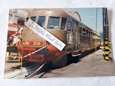 Fotografia Deposito di Firenze Romito Automotrice ALn 990.3018 OM 28 Giugno 1997