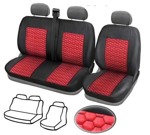 Coprisedili eco pelle per - 1+2,