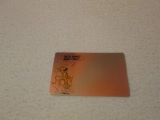 OFFICIAL ART PRINT CARTE BIOSTIM NEUVE MARSUPILAMI BATEM FRANQUIN PUBLICITAIRE