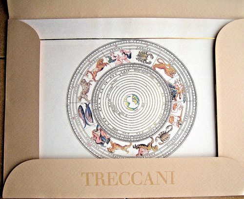 Stampa tavola cosmografica - tavola,