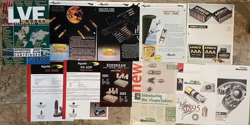 Pubblicità munizioni vintage