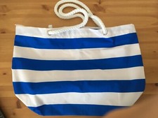 Grande borsa da mare spiaggia in stile Navy - NUOVA - brand Nivea