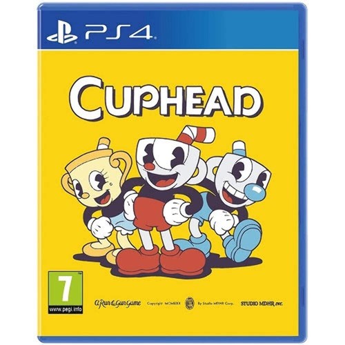 Cuphead physical edition ps4 - cuphead,