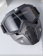 Casco Moto Occhiali