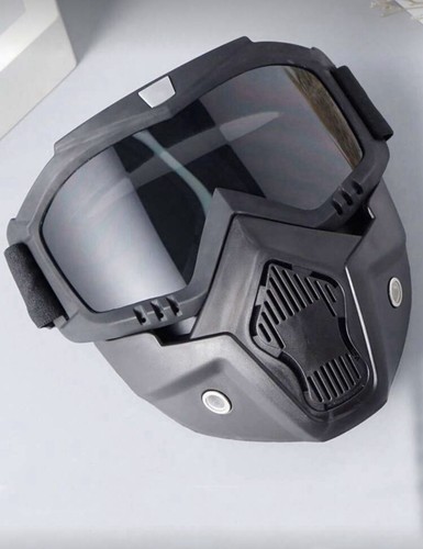 Casco moto occhiali - casco,