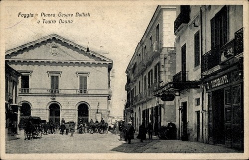 Cartolina foggia puglia - cartolina,