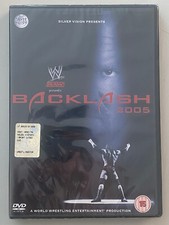 DVD WWE BACKLASH 2005 Silver