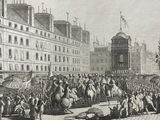 Parigi Proclamazione Costituzione Mercatino Innocents 1791 Camme Francese 1804