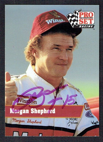 Morgan shepherd autografo - shepherd, #40