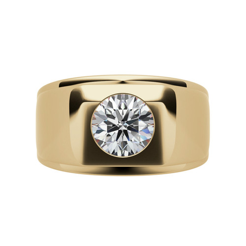 Anello uomo oro giallo - anello, da