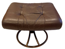 Ottomano vintage Ekornes senza