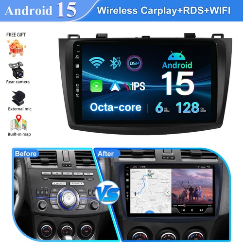 Autoradio 128gb carplay dab - 6+128gb, dab+