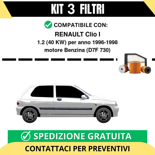 Kit filtri tagliando per - filtri,