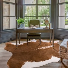 Faux Cow Hide Rug Large