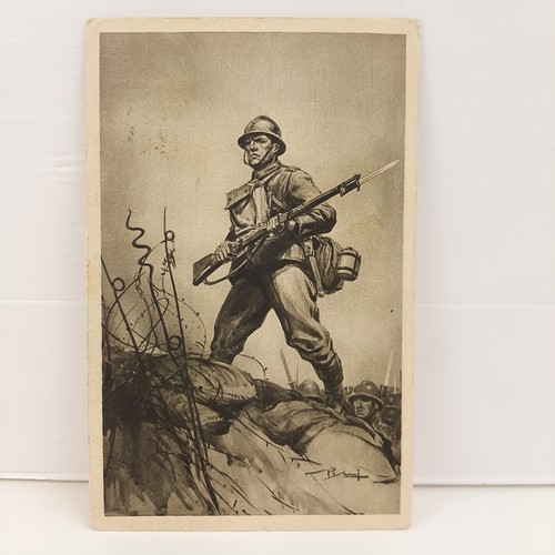 Cartolina propaganda fascismo