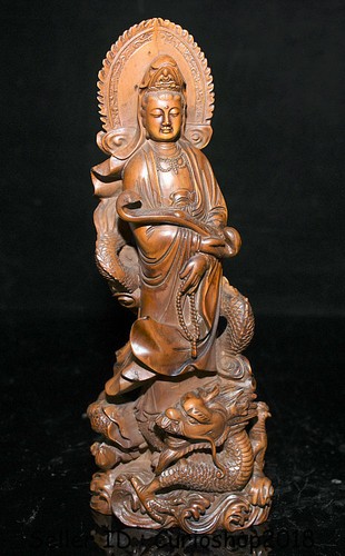 Statua drago kwan yin guan - statua,