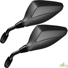 2 SPECCHIETTI OMOLOGATI CARENA HONDA CBR 1000RR 2008 2009 2010 2011 CARBON OPACO