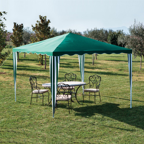 Gazebo acciaio con top - gazebo, in