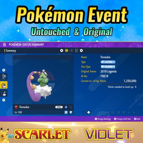 Tornadus evento leggende - 🟣evento,