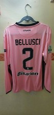Maglia Palermo Calcio Legea Bellusci 2  2017- 2018 Preparata   Serie B Size L 
