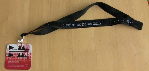 Depeche mode official pass - depeche,