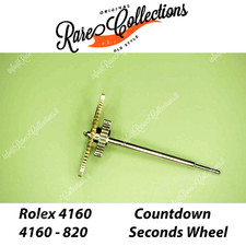 NEW Nuovo Rolex Daytona 4160-820 4161 Chronograph Wheel Ruota Cronografo Silver