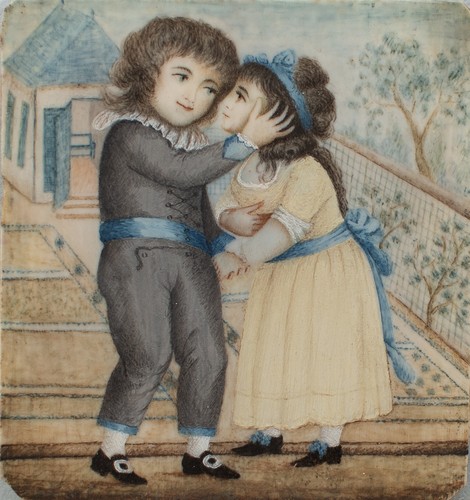 Miniatura coppia innamorati