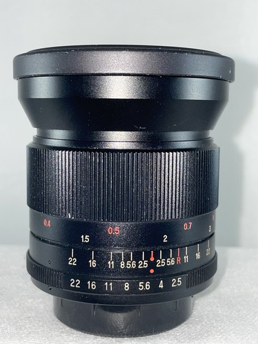 Vivitar 28mm 5 - 28mm, f/2.5