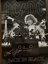 Poster firmato AC/DC Back In