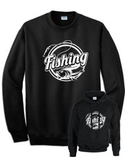 Felpa FISHING pescatore pesce