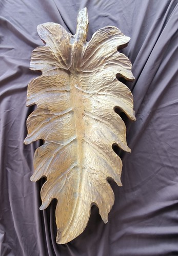 Scultura monumentale foglia - scultura,