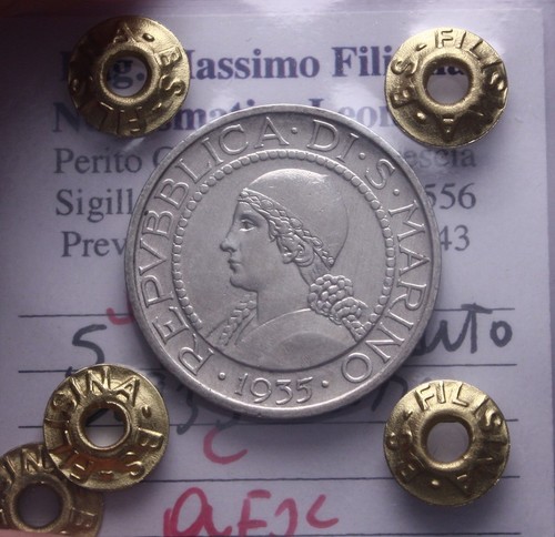 San marino lire - nl*, argento