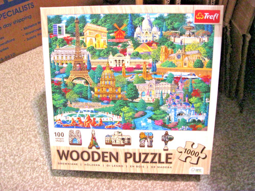 Trefl puzzle legno 1000 - trefl,