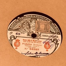 DISCO GRAMMOFONO 78G. FIDELIO