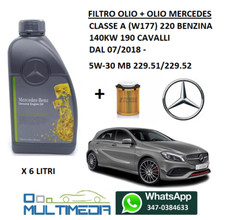 FILTRO OLIO E OLIO ORIGINALE