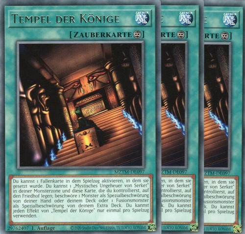 Yugioh tempio dei re - yugioh,