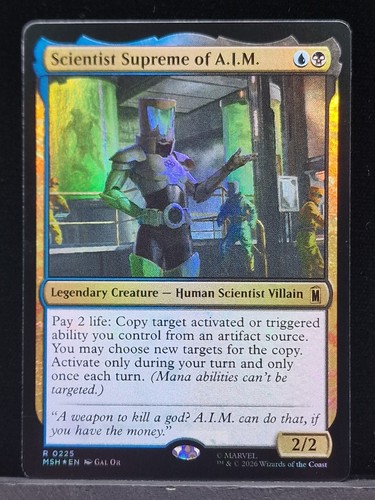 Scientist supreme i - of, a.i.m