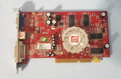 His scheda vga agp - vga, radeon