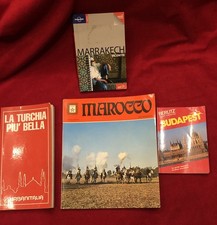 GUIDE TURISTICHE - Lotto di n. 4 guide - Marrakech Budapest Marocco e Turchia
