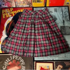 Gonna A-Line plissettata a