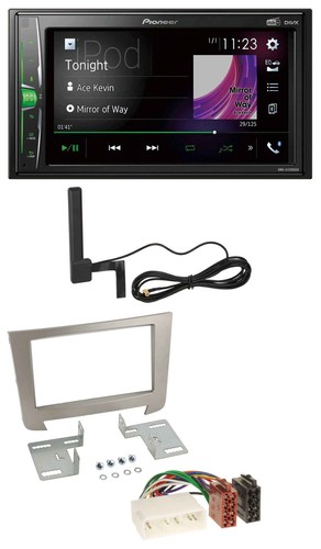 Pioneer mp3 dab aux 2din - mp3,