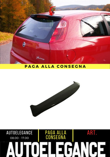 Spoiler posteriore adatto - posteriore, per