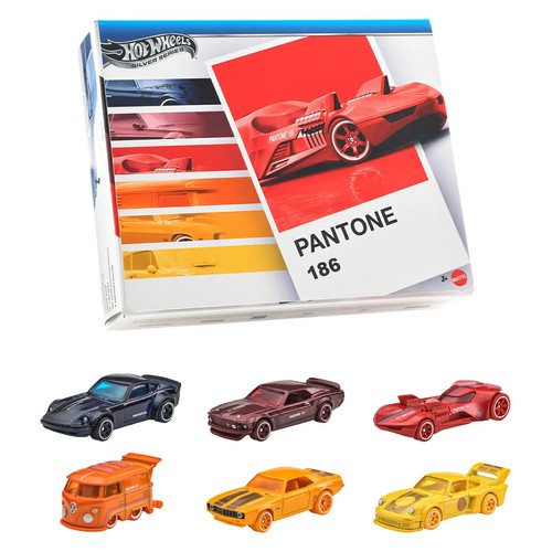 Hot wheels pantone - hot,