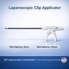 Applicatore clip laparoscopica