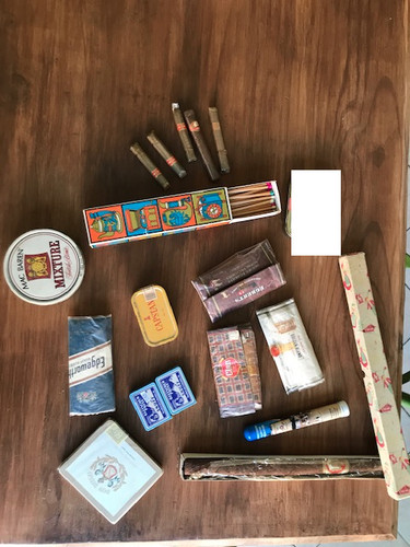 Scatole tabacco - di,