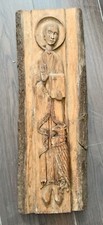 Decorazioni da parete religiose intagliate in legno 