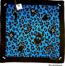 FOULARD BRACCIALINI " Lucky Item  "  50X50cm 100% seta MADE IN ITALY