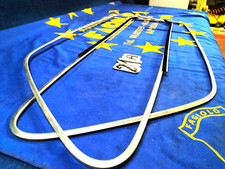 RASAVETRO PORTA FIAT 850 PROFILO ALLUMINIO 2pz.Dx/Sx.RASCHIAVETRO FIAT-850(NUOVO